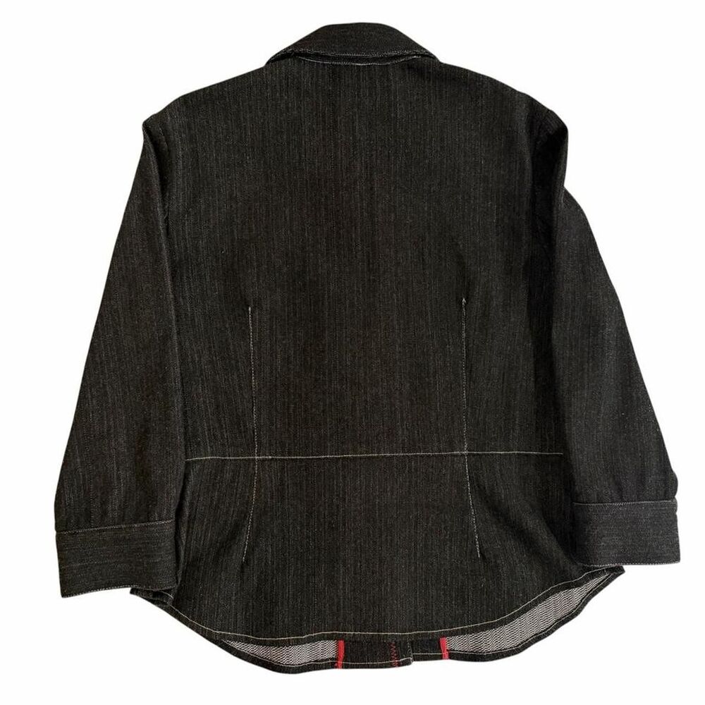 Renfrew Black Denim Jacket - Picture 2 of 4